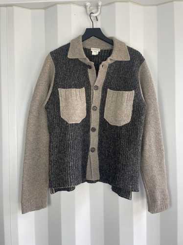 Dries Van Noten Early Dries Heavy Wool Button Shir