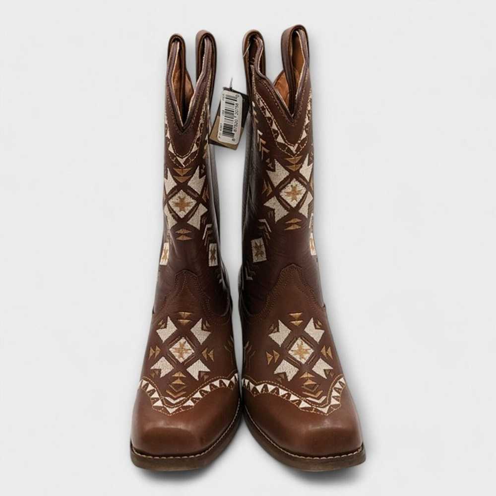 Dingo Mesa Southwestern Women's Embroidered Leath… - image 2