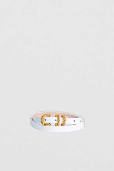 By Far o1mle1224 Size : XS/ Patent Leather Belt in