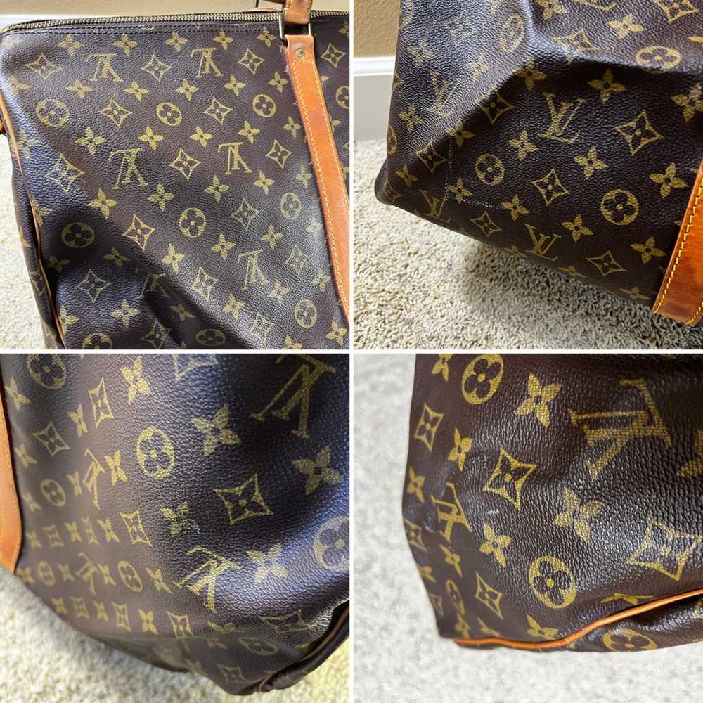 LOUIS VUITTON Monogram Keepall Bandouliere 60 Bos… - image 9