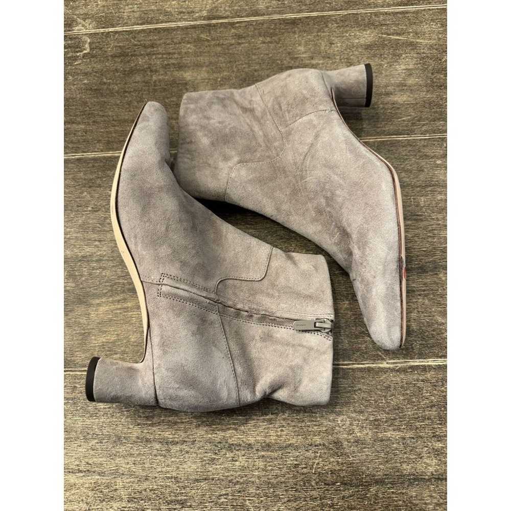 NEW Vince Hela Bootie Light Woodsmoke Suede Size … - image 4