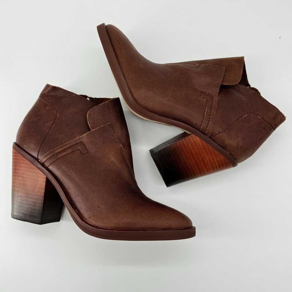 Kelsi Dagger Brooklyn Watchman Leather Booties 9.5 - image 1