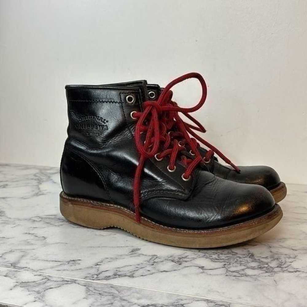 Chippewa Women's Black Keota 6" Lace Up Heritage … - image 1