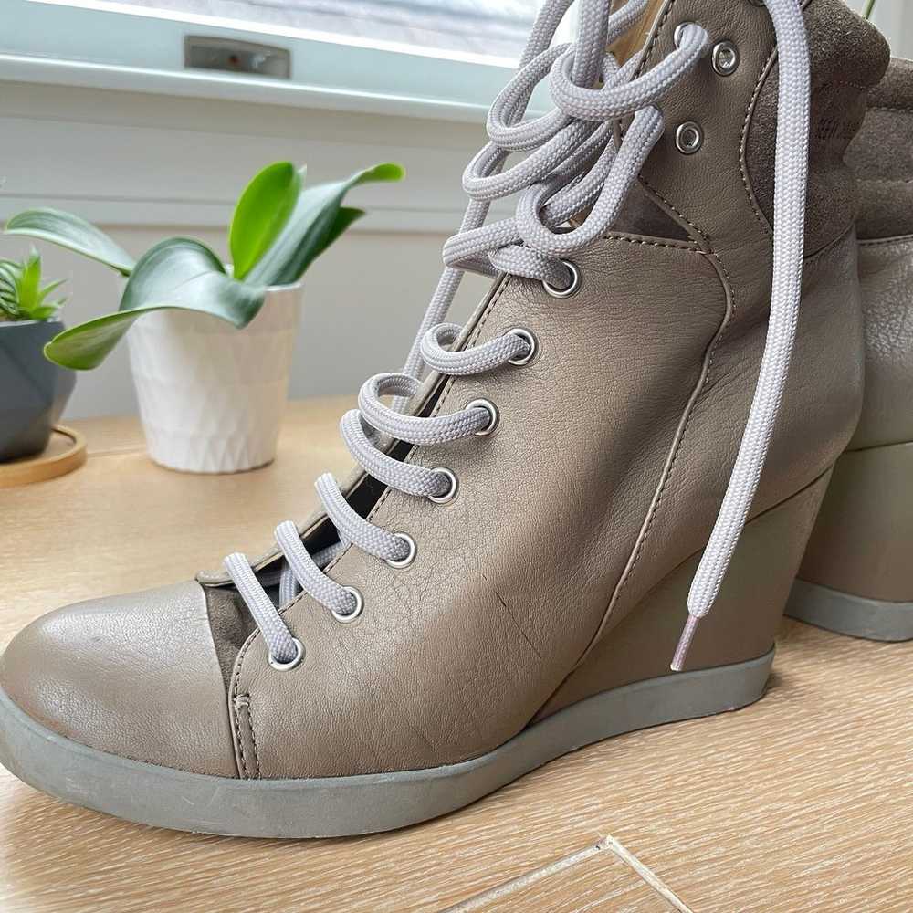 See by Chloe lace up wedge boot in 41 - image 2