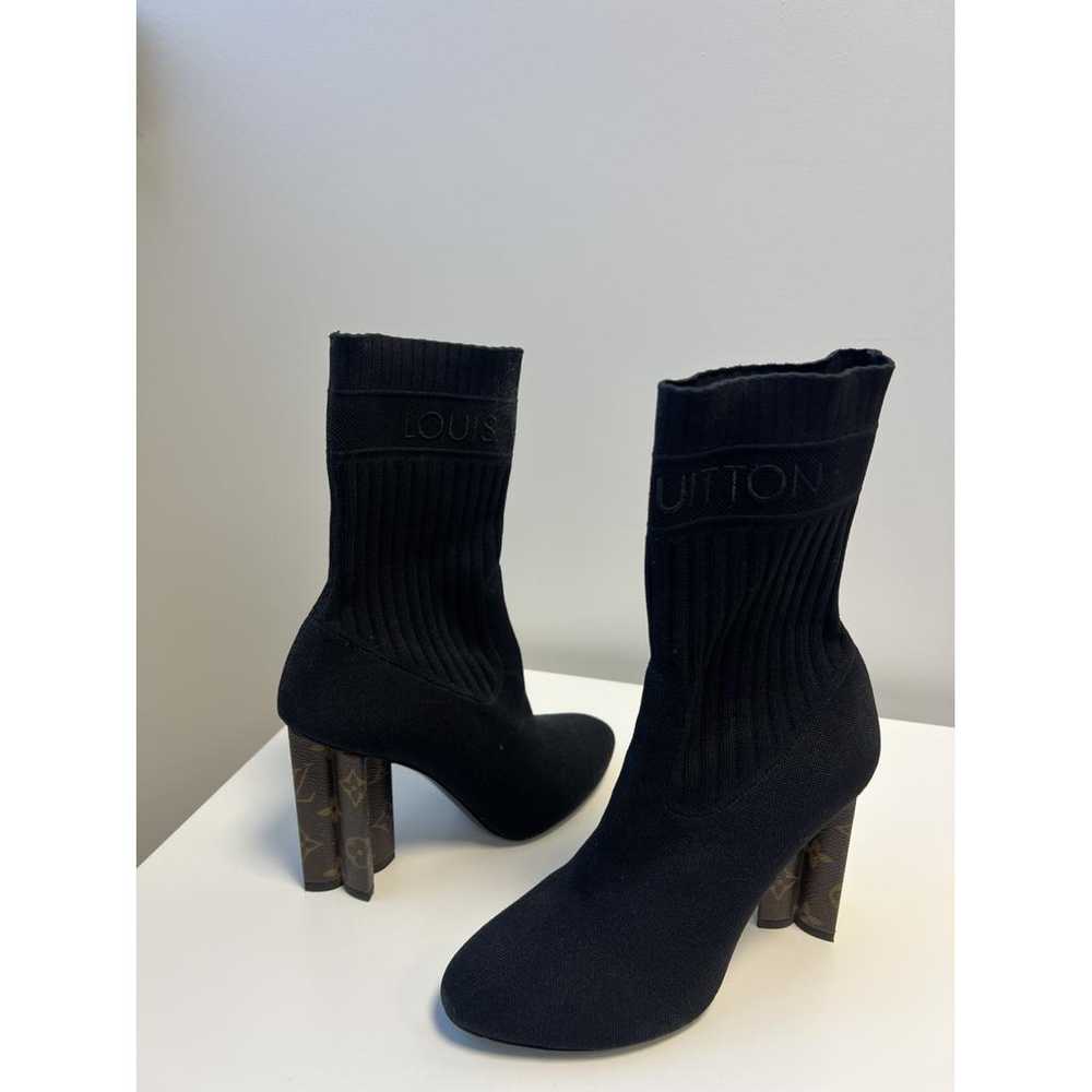 Louis Vuitton Silhouette cloth ankle boots - image 3