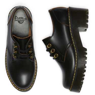 Dr Martens Leona Lo Vintage Black Leather Lace Up… - image 1