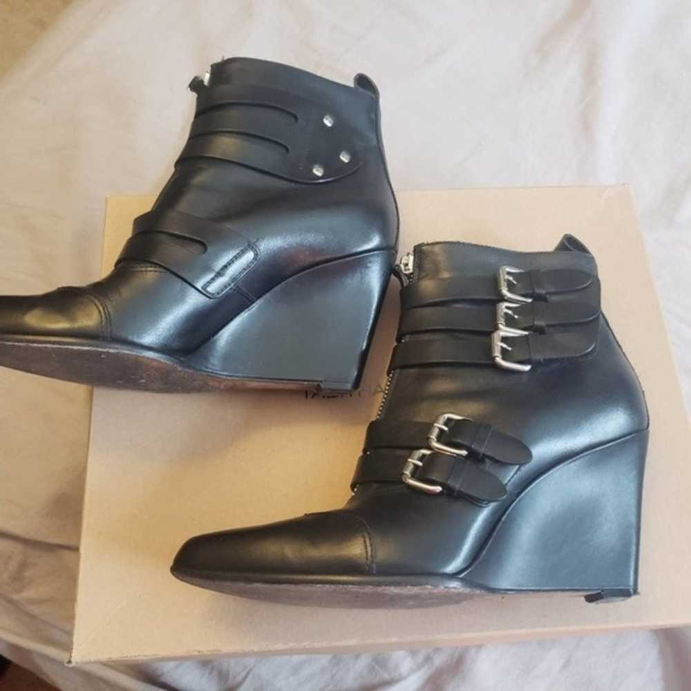 EUC Tabitha Simmons Harley Black Calf boots 41 - image 10