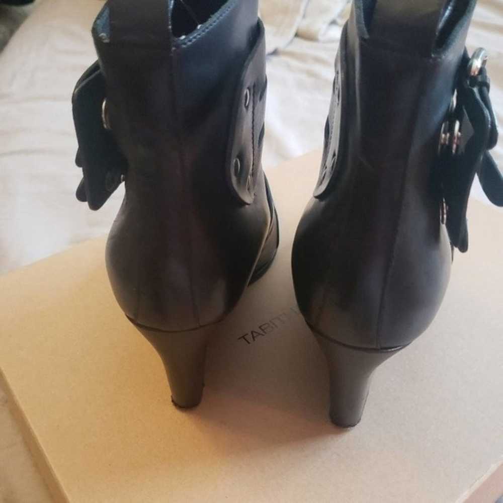 EUC Tabitha Simmons Harley Black Calf boots 41 - image 6