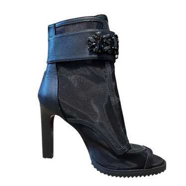 Karl Lagerfeld Paris Women's Blayze Peep Toe Boot… - image 1