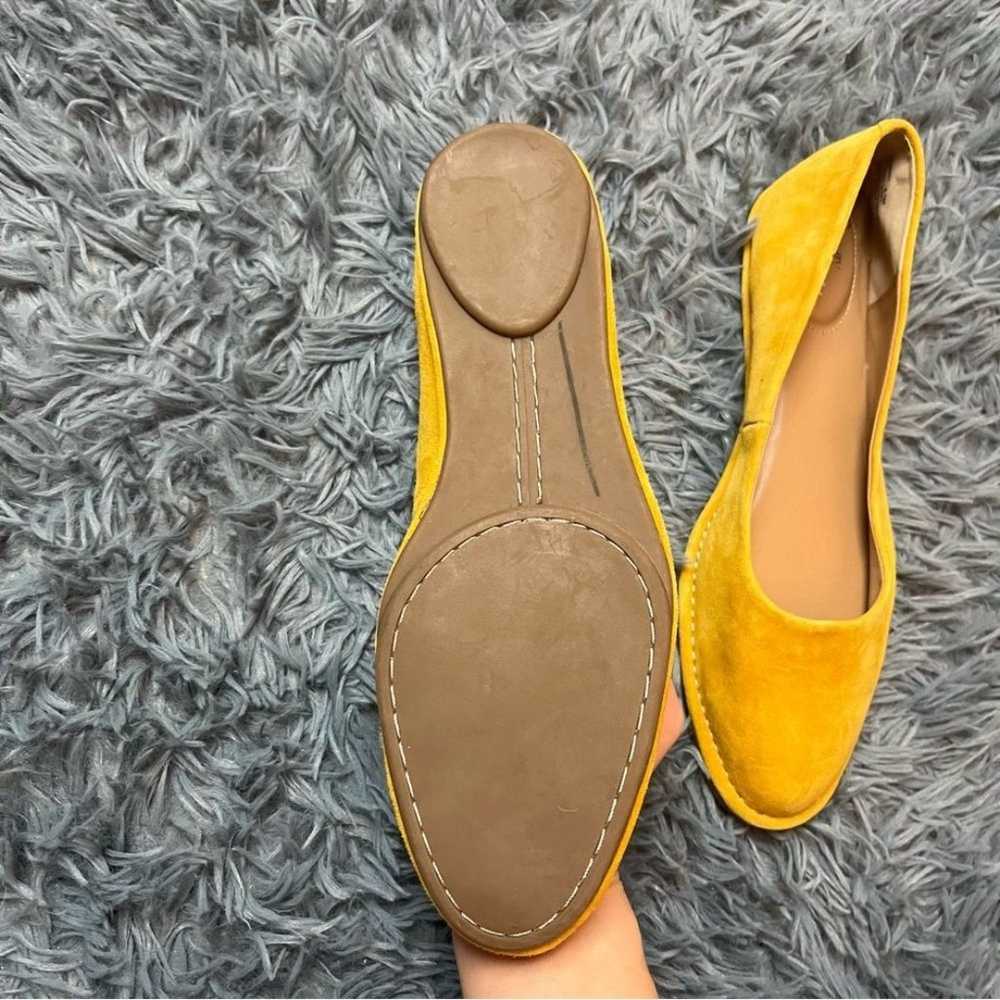 Crown Vintage Yellow Suede Davi Skimmer Flats - image 6