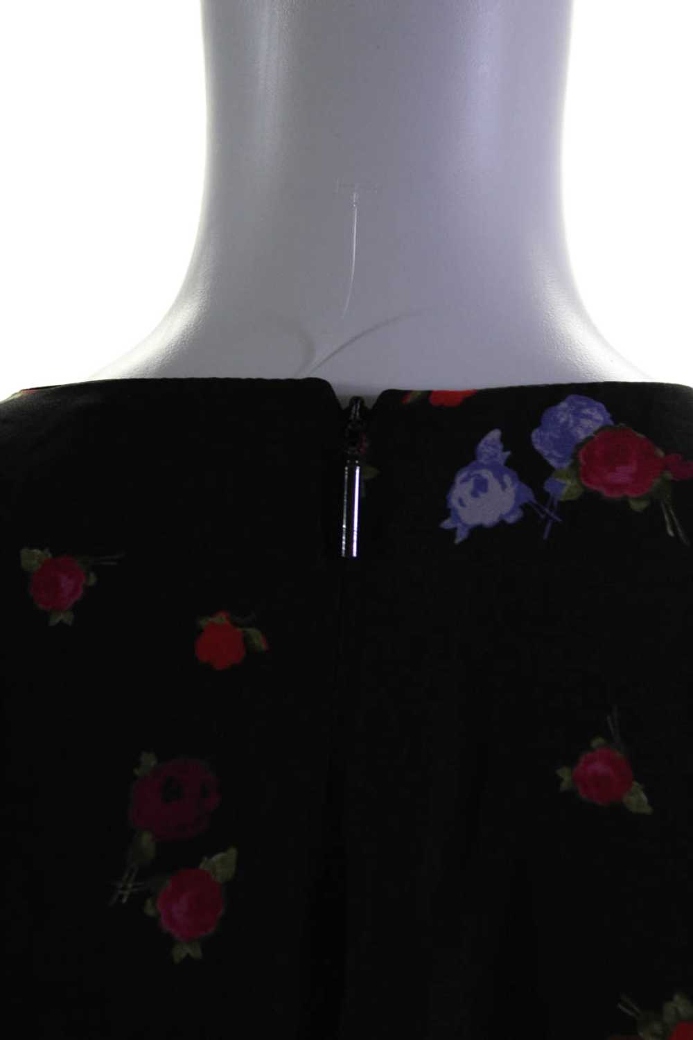 Jason Wu Womens Floral Print Long Sleeve Unlined … - image 4