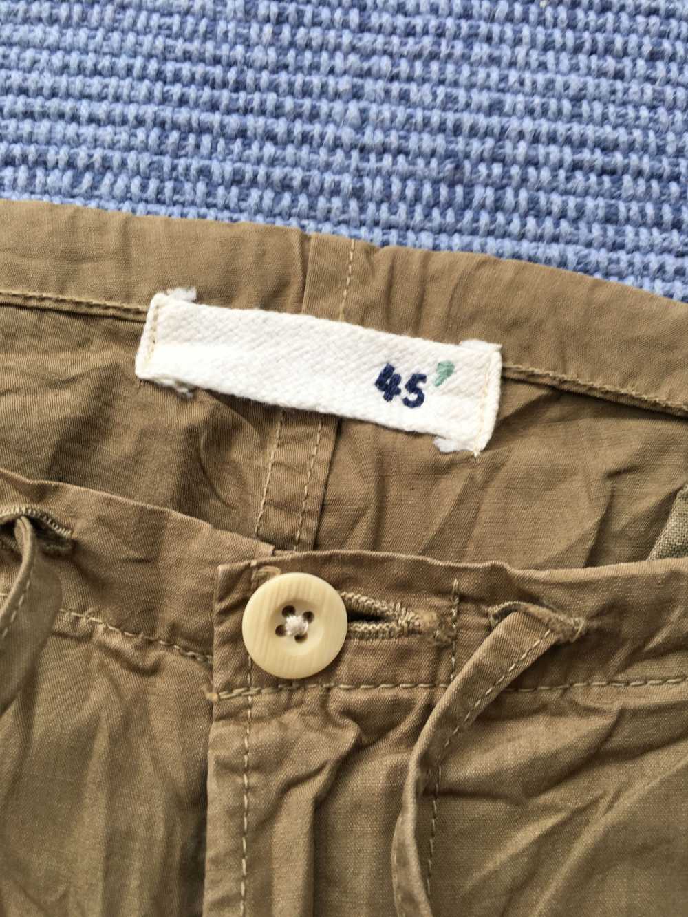 45rpm × Indigo × Japanese Brand 45rpm khaki - image 3