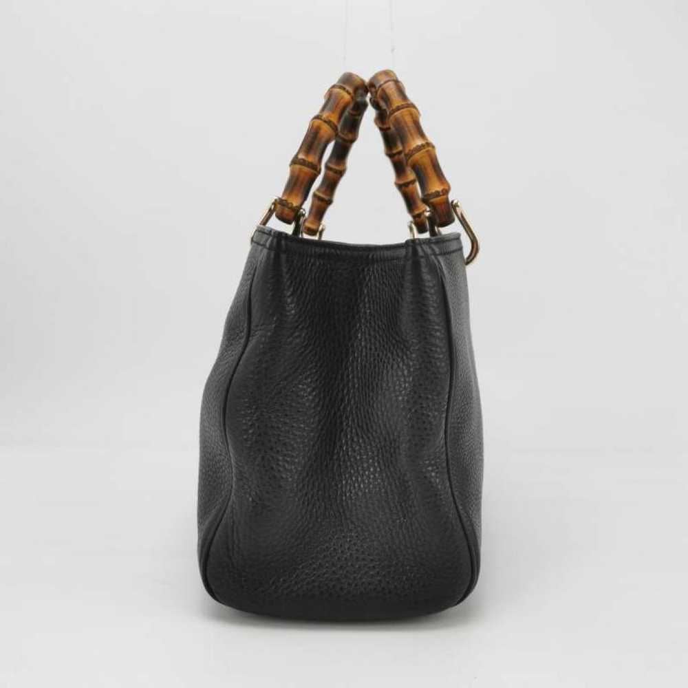 Gucci Bamboo Shopper leather handbag - image 5