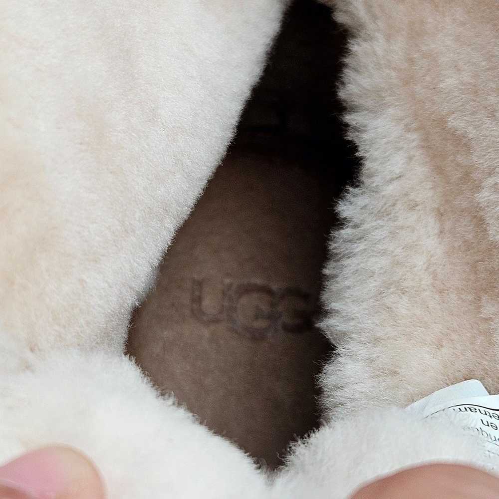 UGG Jerene Wool Shearling suede Chestnut Brown He… - image 11