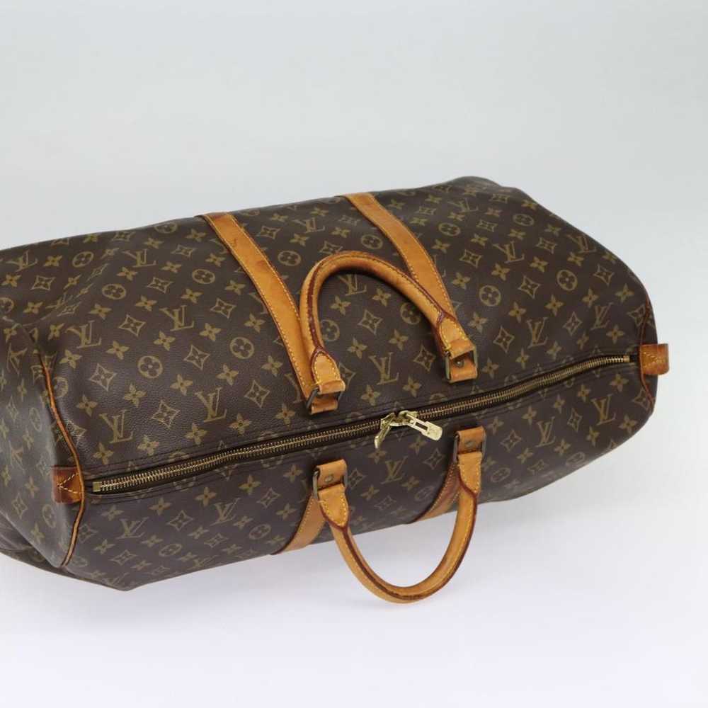 Louis Vuitton Keepall cloth travel bag - image 4