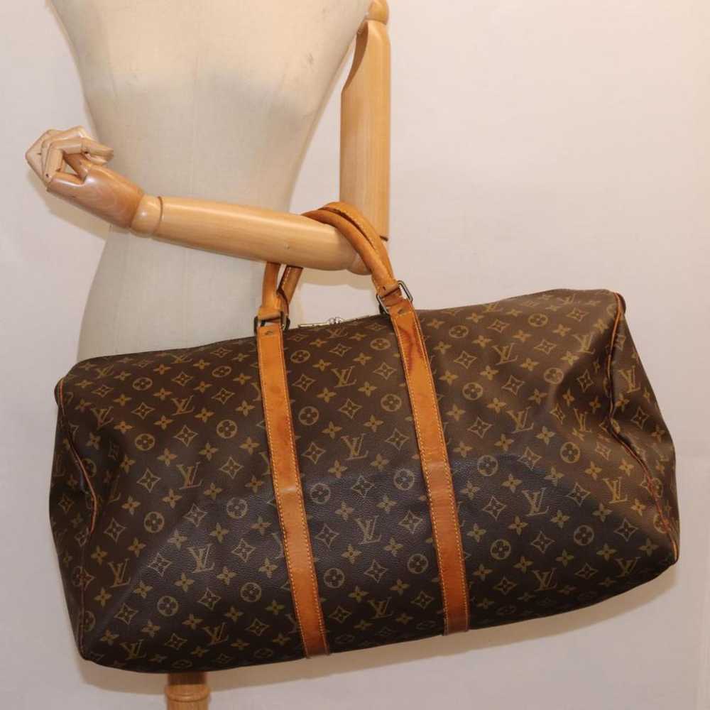 Louis Vuitton Keepall cloth travel bag - image 7