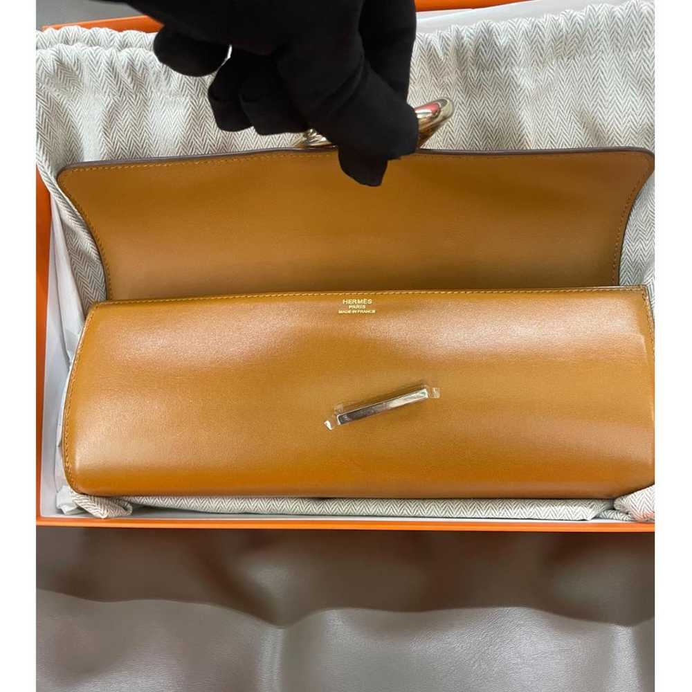 Hermès Egée leather clutch bag - image 6