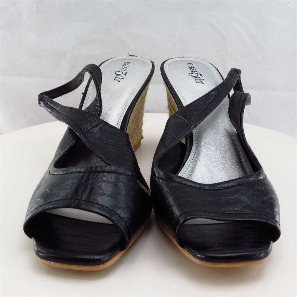 East 5th Heel 8.5 Slingback Black Synthetic M - image 2