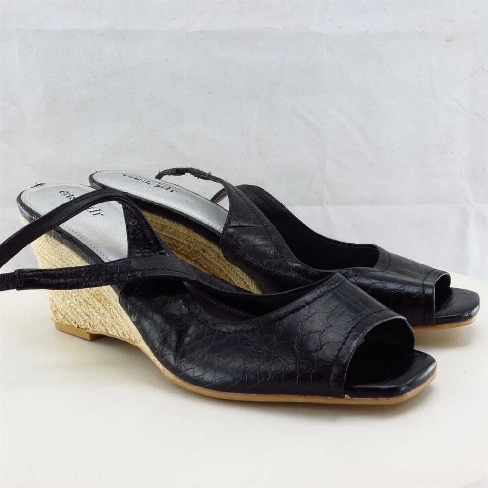 East 5th Heel 8.5 Slingback Black Synthetic M - image 3