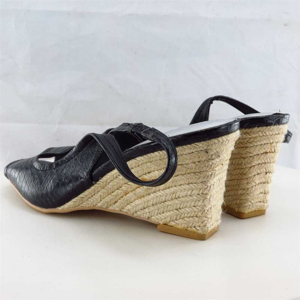 East 5th Heel 8.5 Slingback Black Synthetic M - image 7