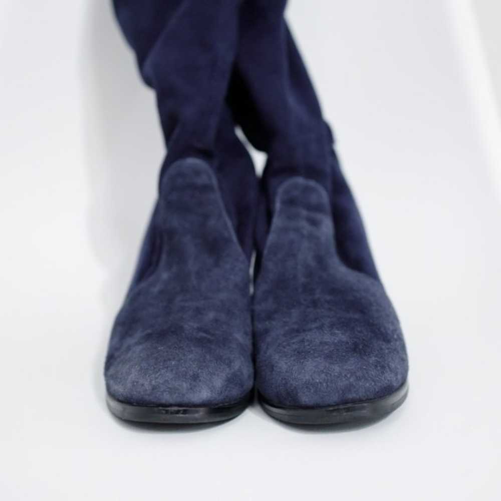 Stuart Weitzman Tieland Over the Knee Boot Blue S… - image 6