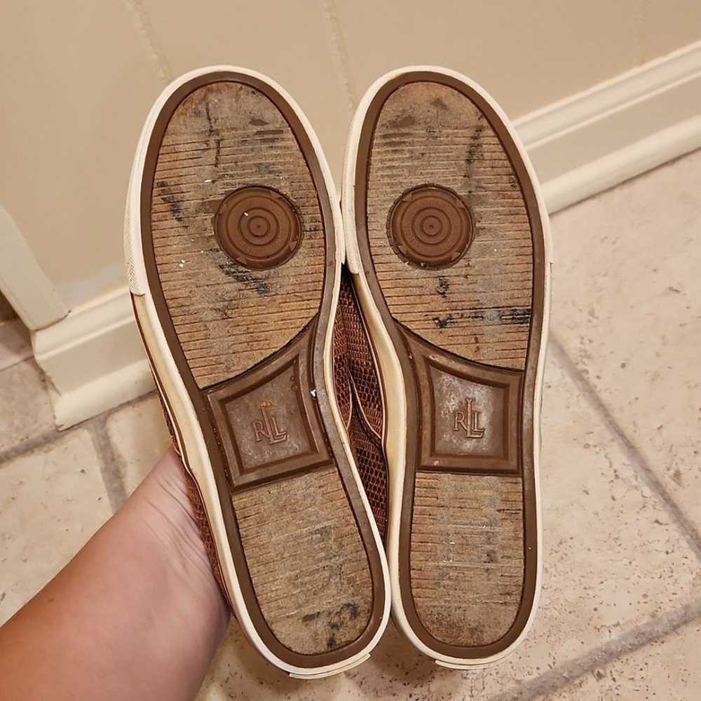 Lauren Ralph Lauren Women's "Janis" Brown Slip-on… - image 12