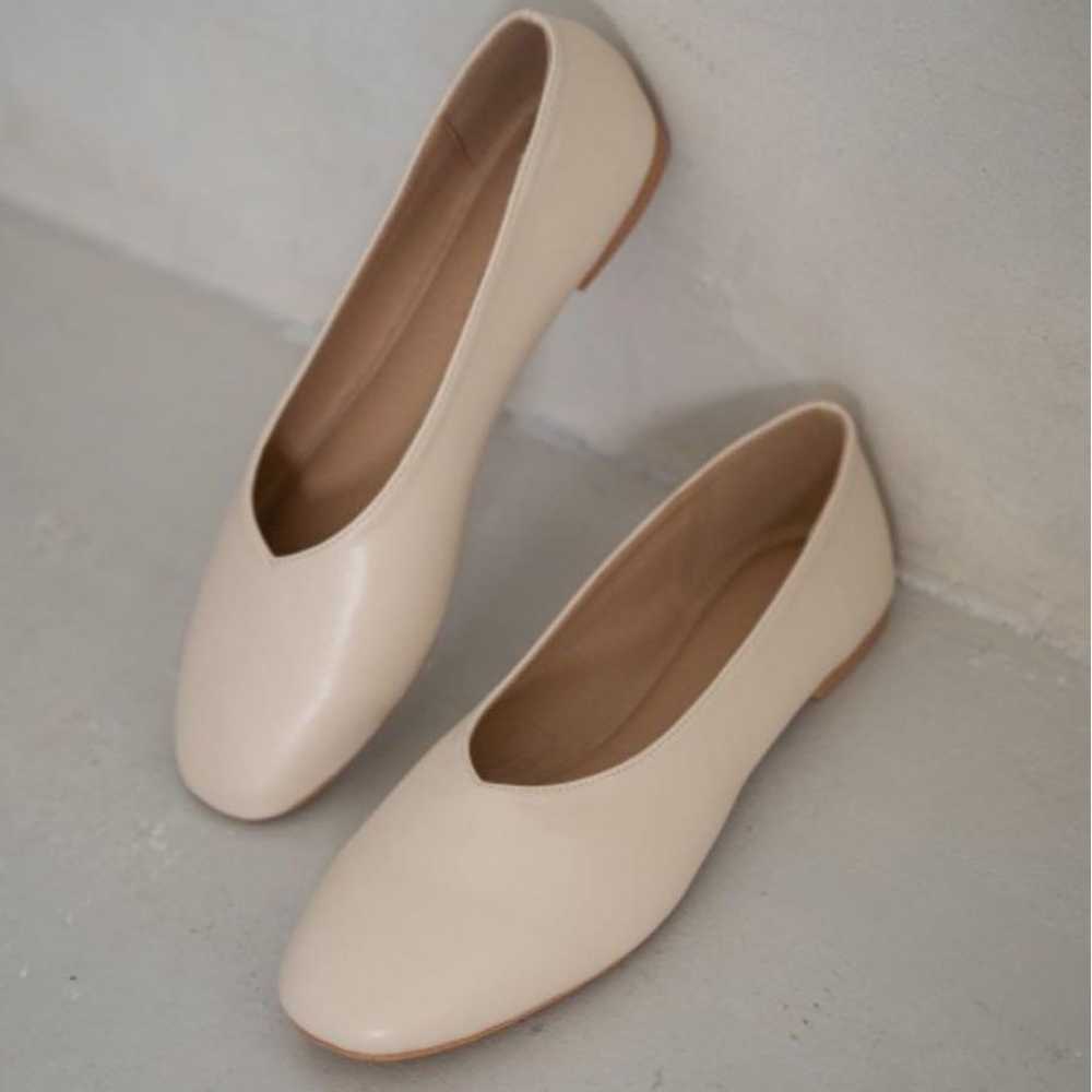 LOWRYSFARM ballet shoes flat shoes ivory beige - image 1