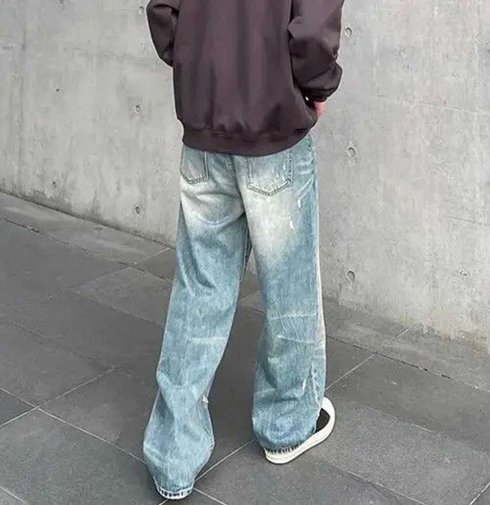 Designer × Jean × Vintage Y2K Wide Leg Jeans - image 4