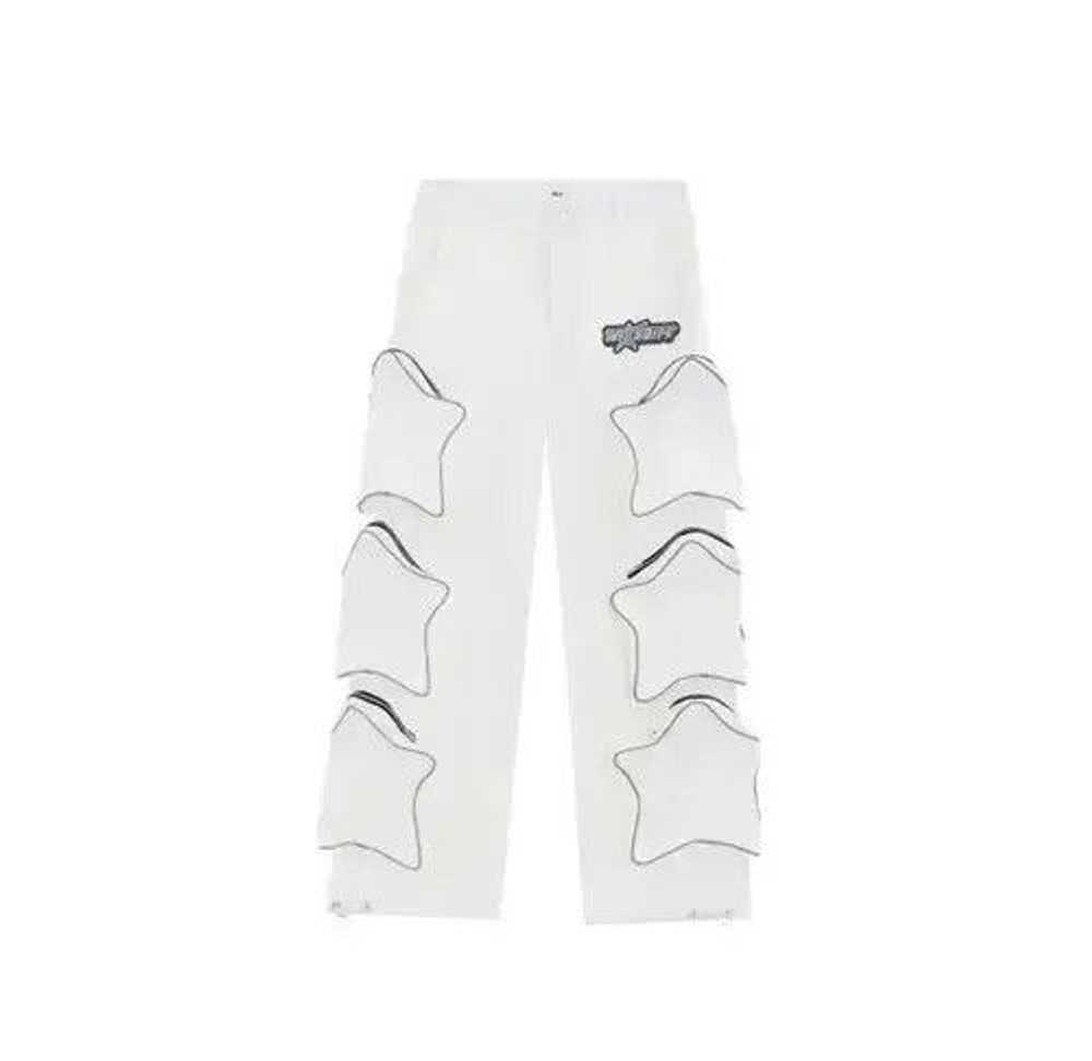 Custom × Designer × Streetwear Reflective pants w… - image 4