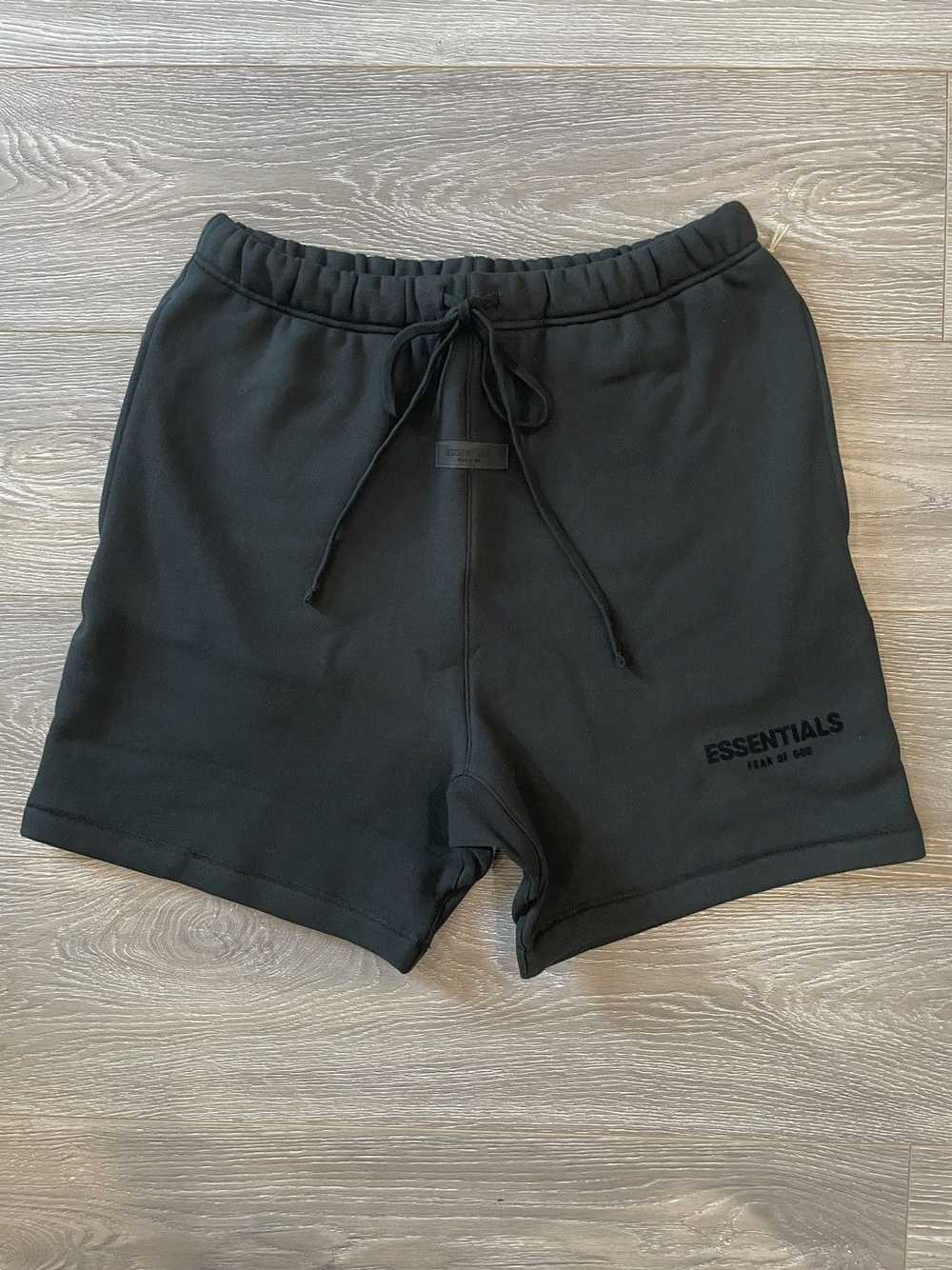 Fear of God Fear of God Essentials Black Shorts - image 1