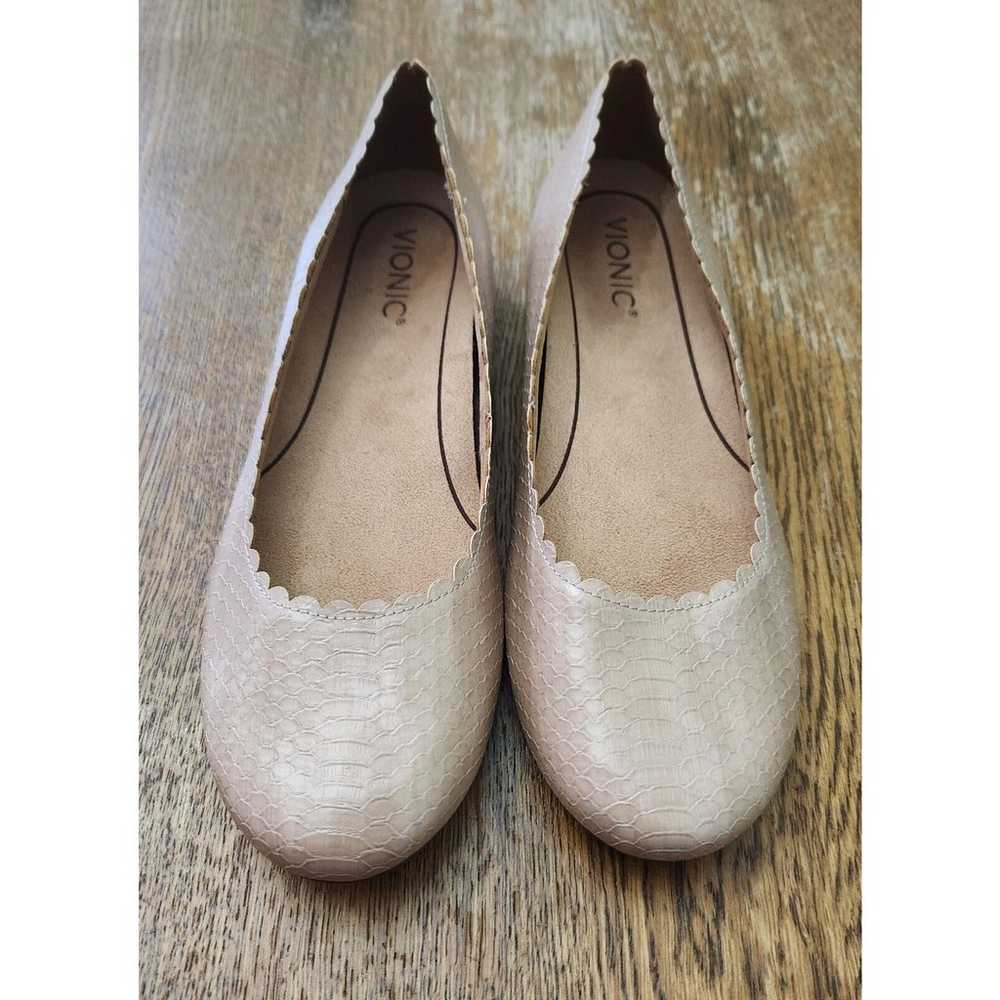 VIONIC JULIETA WOMANS FLATS, CREAM, 9 - image 2