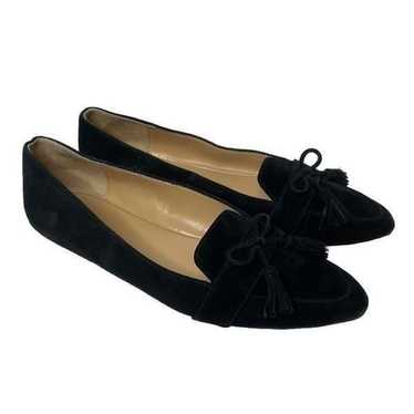 Talbots Francesca Size 9 Womens Black Suede Drivi… - image 1