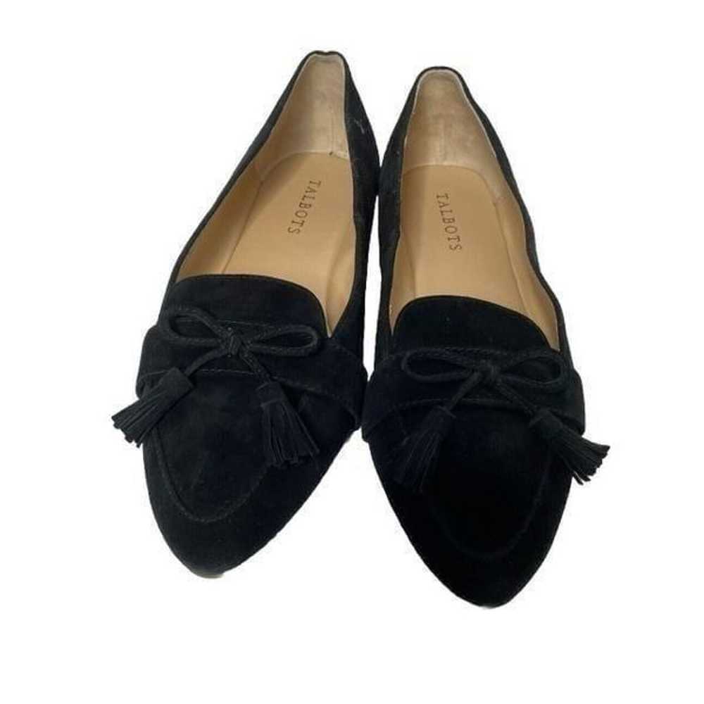 Talbots Francesca Size 9 Womens Black Suede Drivi… - image 5