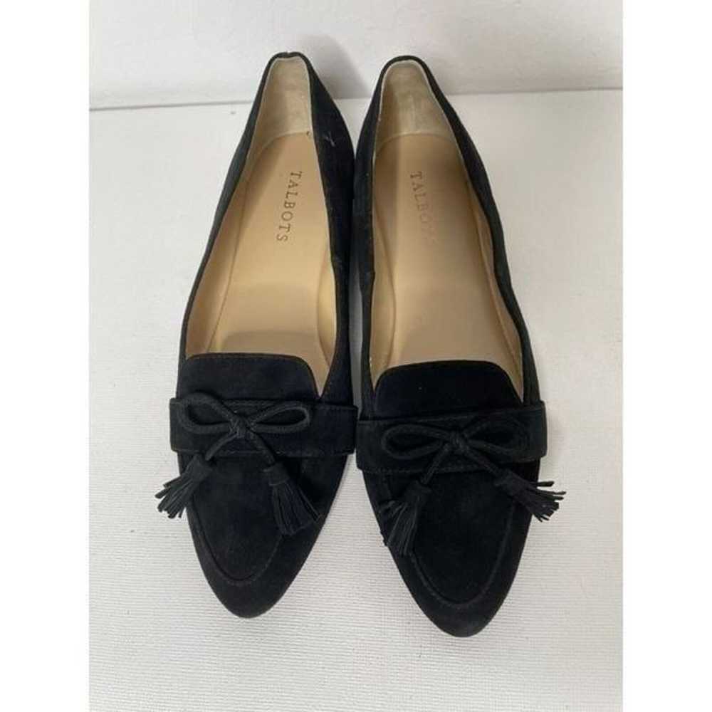 Talbots Francesca Size 9 Womens Black Suede Drivi… - image 6