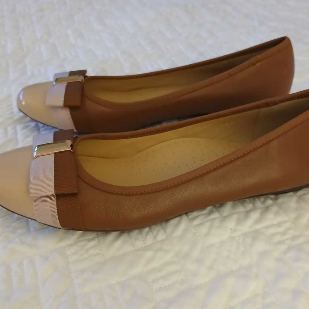 VAN ELI COLORBLOCK LEATHER FLATS W/ ARCH SUPPORT … - image 11