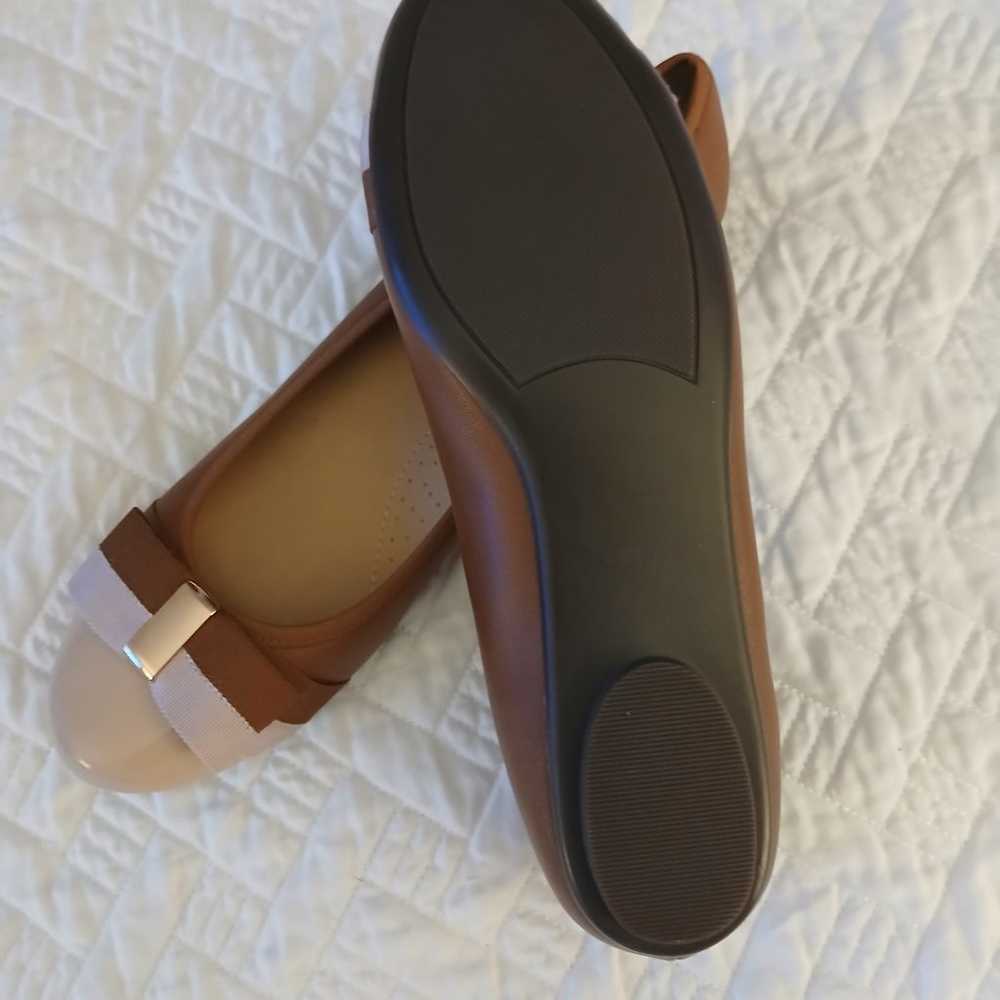 VAN ELI COLORBLOCK LEATHER FLATS W/ ARCH SUPPORT … - image 5