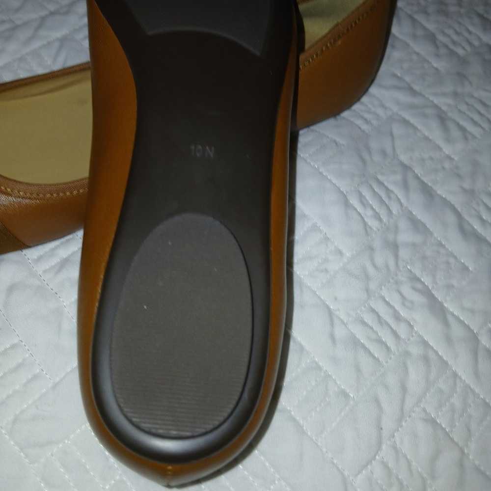 VAN ELI COLORBLOCK LEATHER FLATS W/ ARCH SUPPORT … - image 7