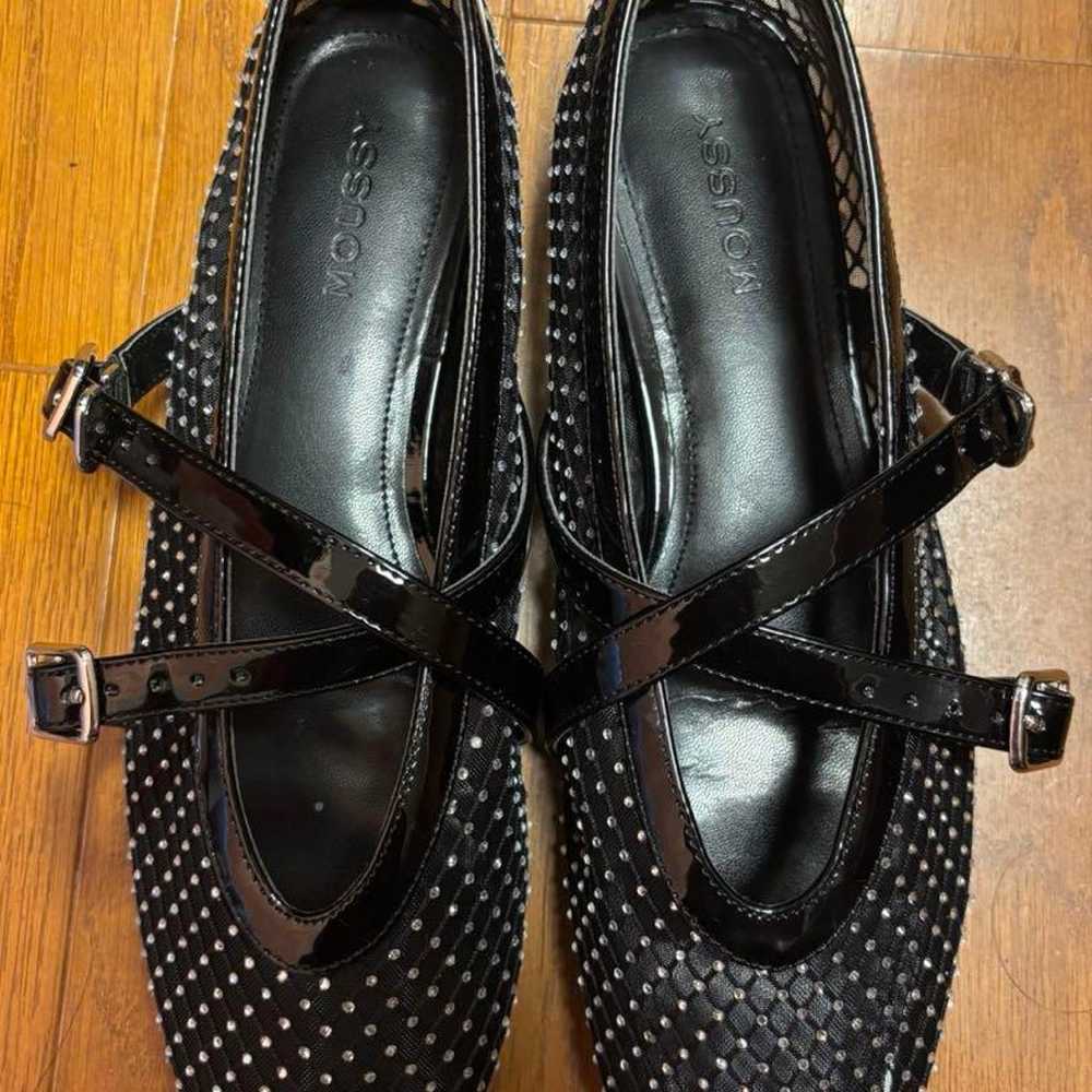 moussy RHINESTONE SHEER BALLET Shoes - image 2