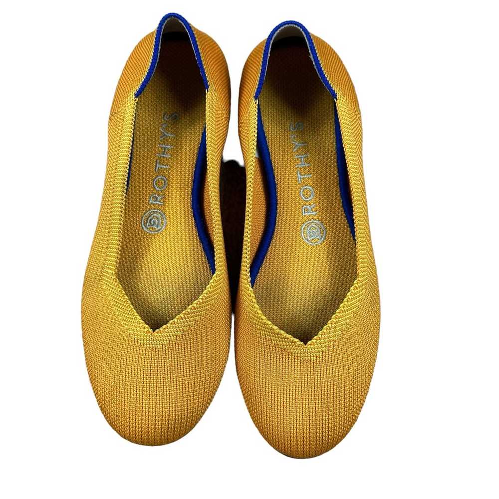 ROTHYS Marigold Yellow Flat Round Toe Loafer Wome… - image 2