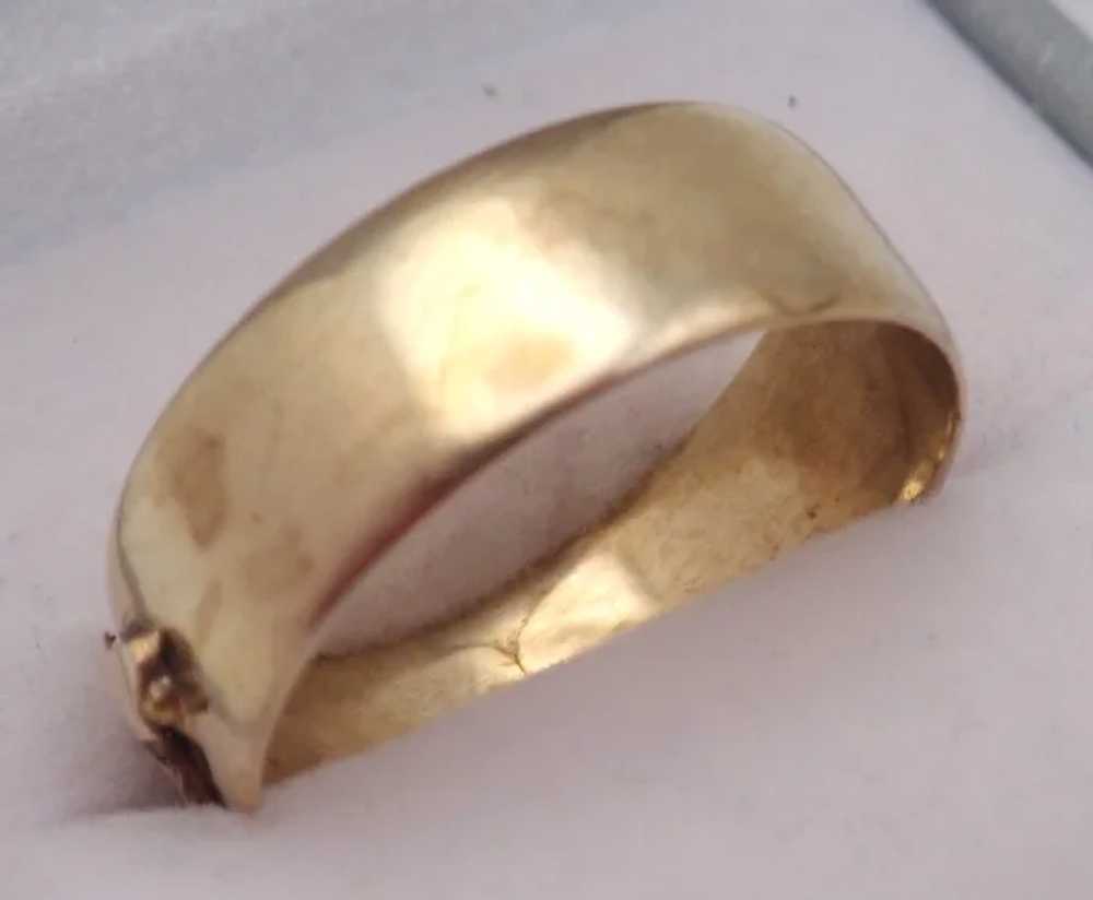 Antique 1917 9K Gold 'MIZPAH' Ring - image 6