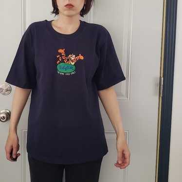90s Disney Store Blue Tigger Tee - image 1
