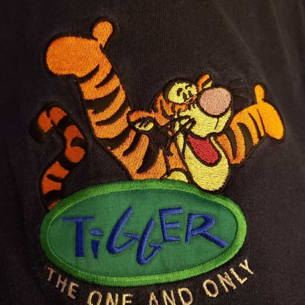90s Disney Store Blue Tigger Tee - image 4