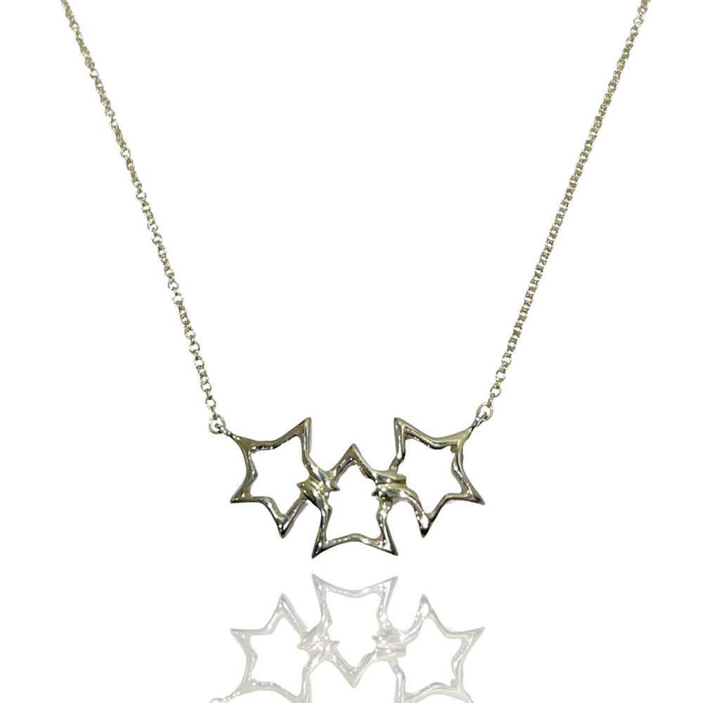 Tiffany & Co. Tiffany & Co Triple Star necklace - image 2