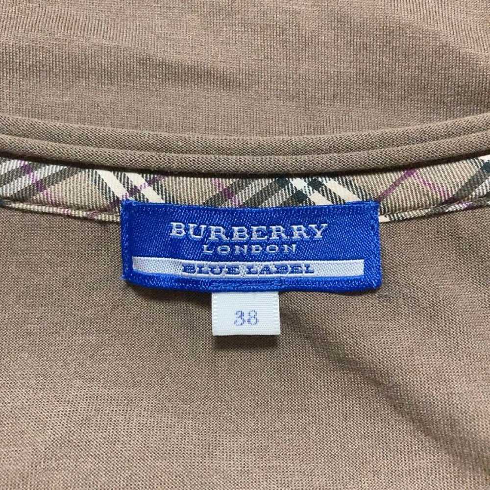 Women size M shirt Burberry Blue Label Tops Brown… - image 5