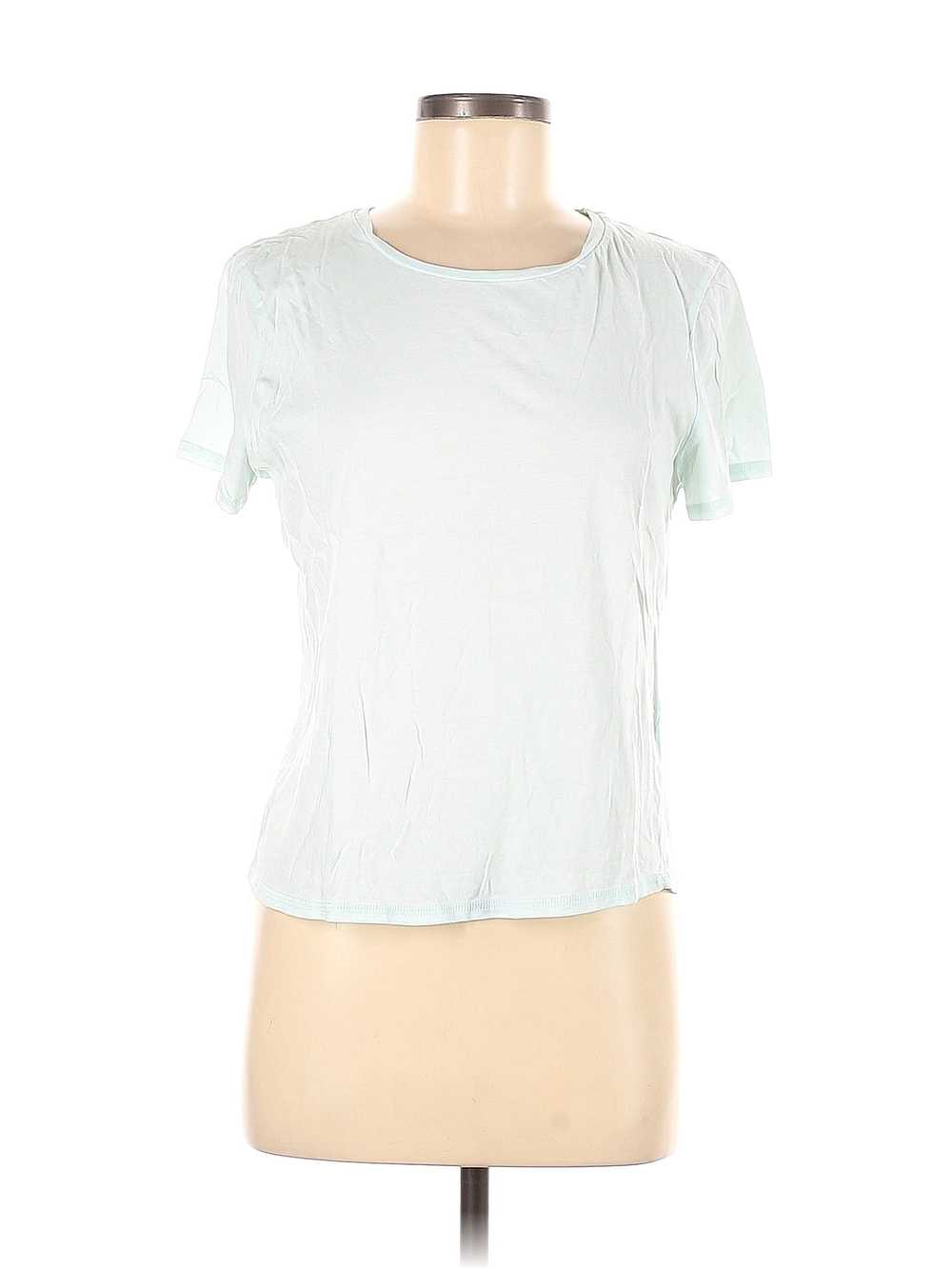 Malibu Beach Basics Women Green Short Sleeve T-Sh… - image 1