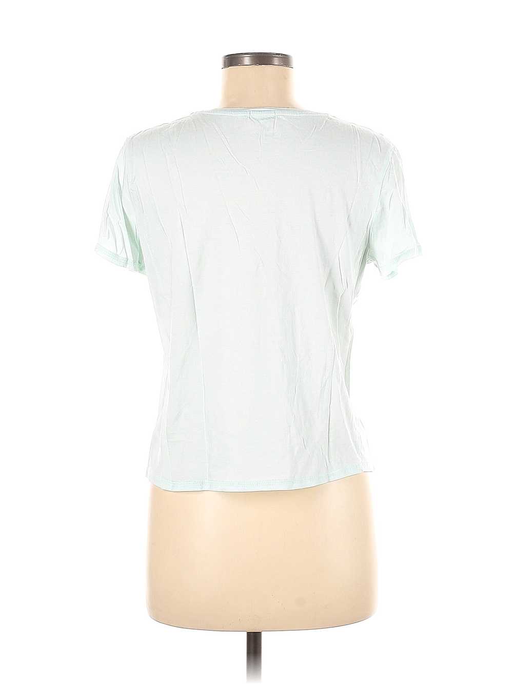 Malibu Beach Basics Women Green Short Sleeve T-Sh… - image 2