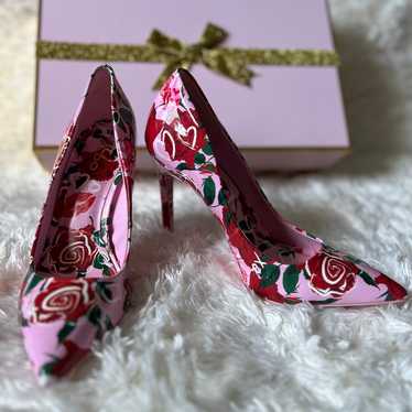 New Aldo Floral Heels, Size 6.5