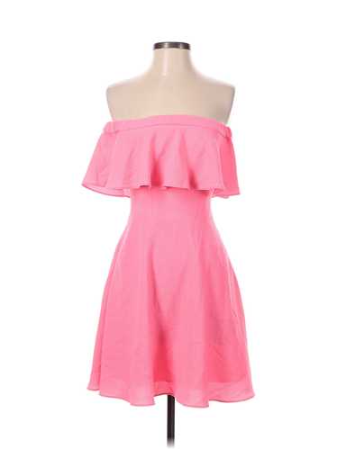 Black Halo Women Pink Cocktail Dress 0