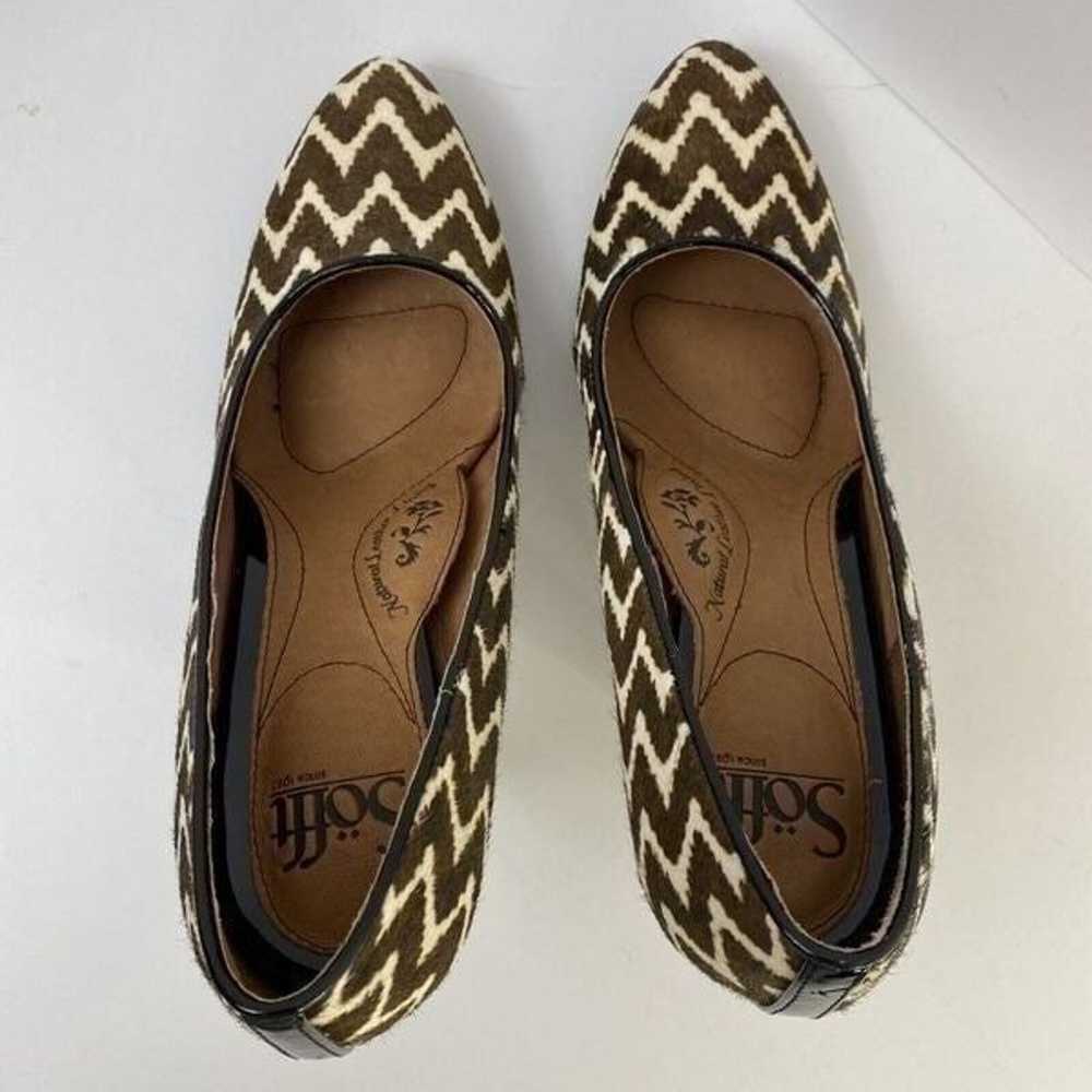 Sofft Size 7M Moselle Wave Brown Chevron Stripe C… - image 9