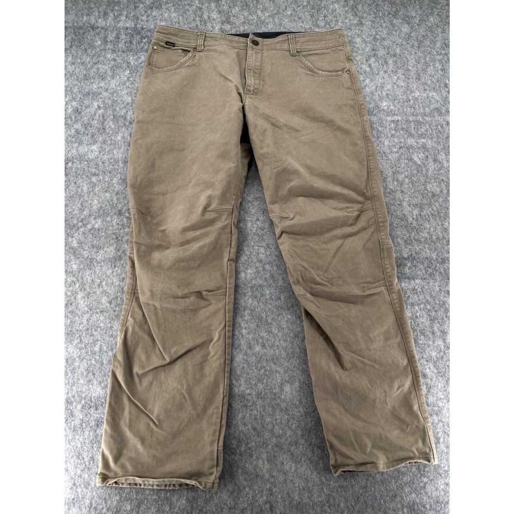 Vintage Kuhl Mens Dark Khaki RYDR Heavy Hiking Ou… - image 1